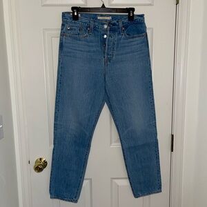 Levi’s Wedgie Icon High Waist Ankle Jeans